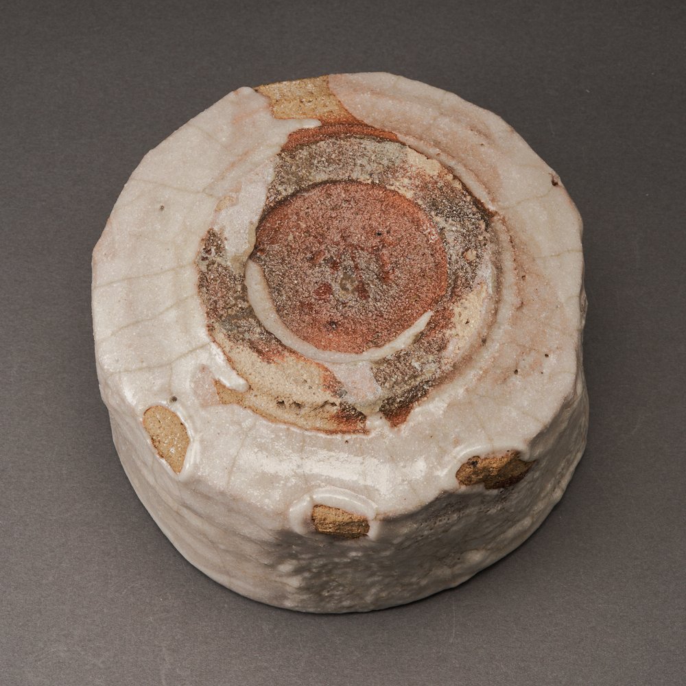 長石釉茶碗（菱田賢治）Feldspar Glaze Tea Bowl（Kenji Hishida