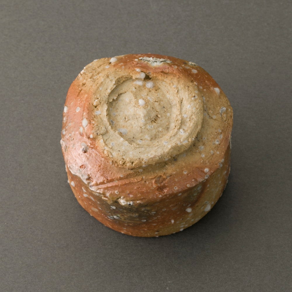 信楽ぐい呑（辻村史朗）Shigaraki Sake Cup（Shiro Tsujimura