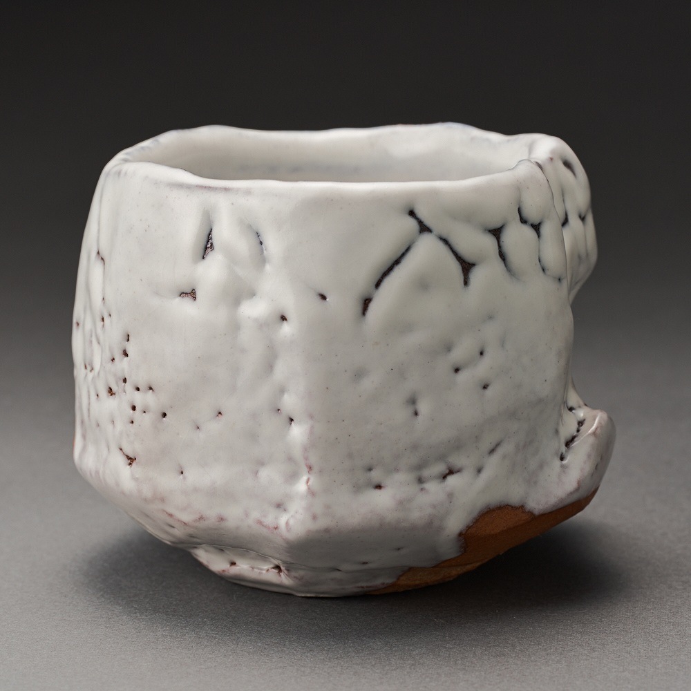 茶碗 白萩茶碗 大和潔作 萩焼 共箱 | 萩焼屋Hagiyakiya ネットショップ