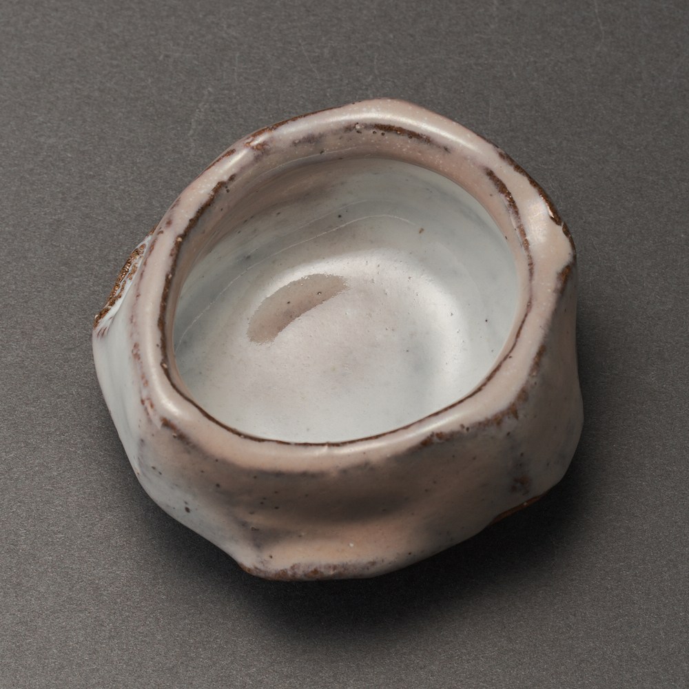 刳貫ぐい呑（兼田昌尚）Hagi Sake Cup（Masanao Kaneta
