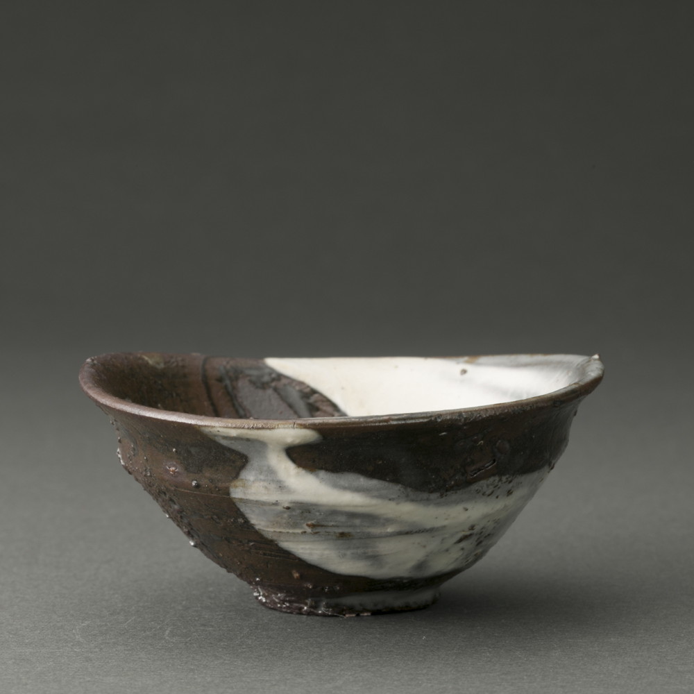 刷毛目ぐい呑（辻村史朗）Hakeme Sake Cup（Shiro Tsujimura