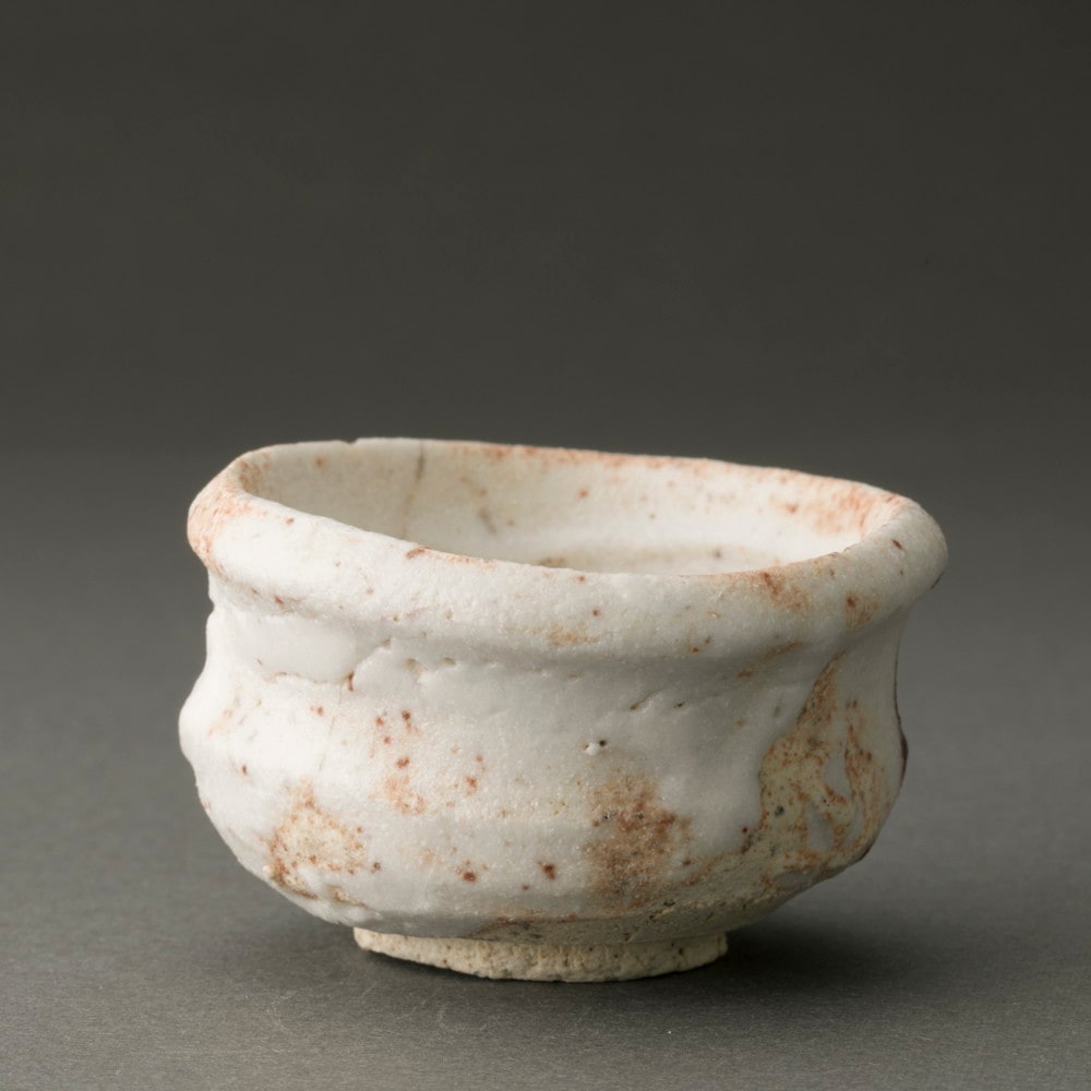 辻村史朗　磁土ぐい呑　盃 井戸ぐい呑（辻村史朗）Ido Sake Cup（Shiro Tsujimura