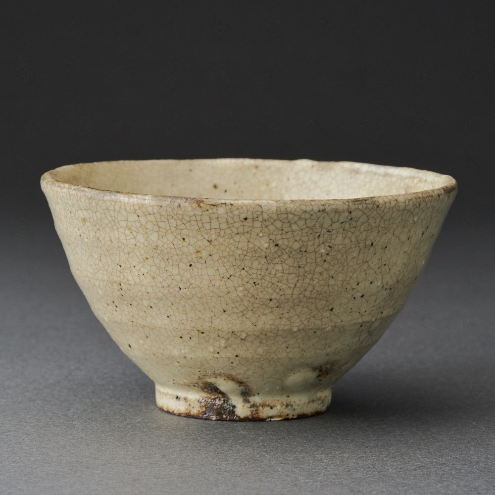 内村慎太郎】井戸杯 共箱 共布 内村慎太郎 作 古井戸盃