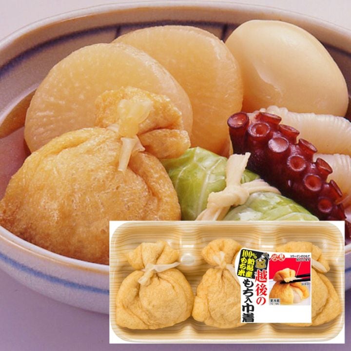 越後のもち入巾着
