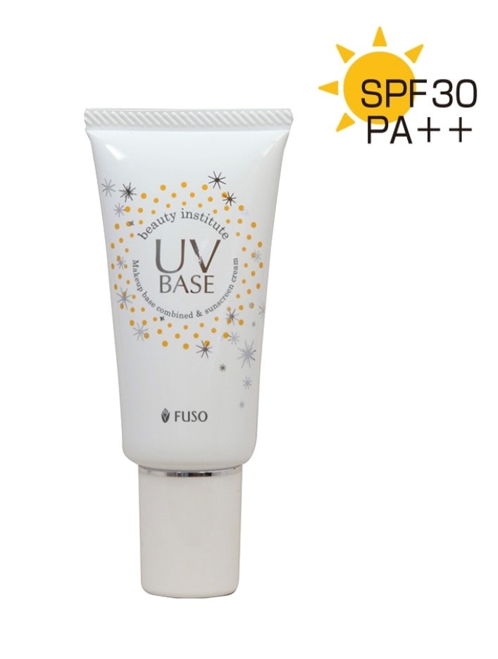 ＵＶベース クリームUV下地 高機能なクリームタイプ 【SPF30 PA+++】セラミックチタン 紫外線吸収剤不使用 崩れにくい 高密着クリーム