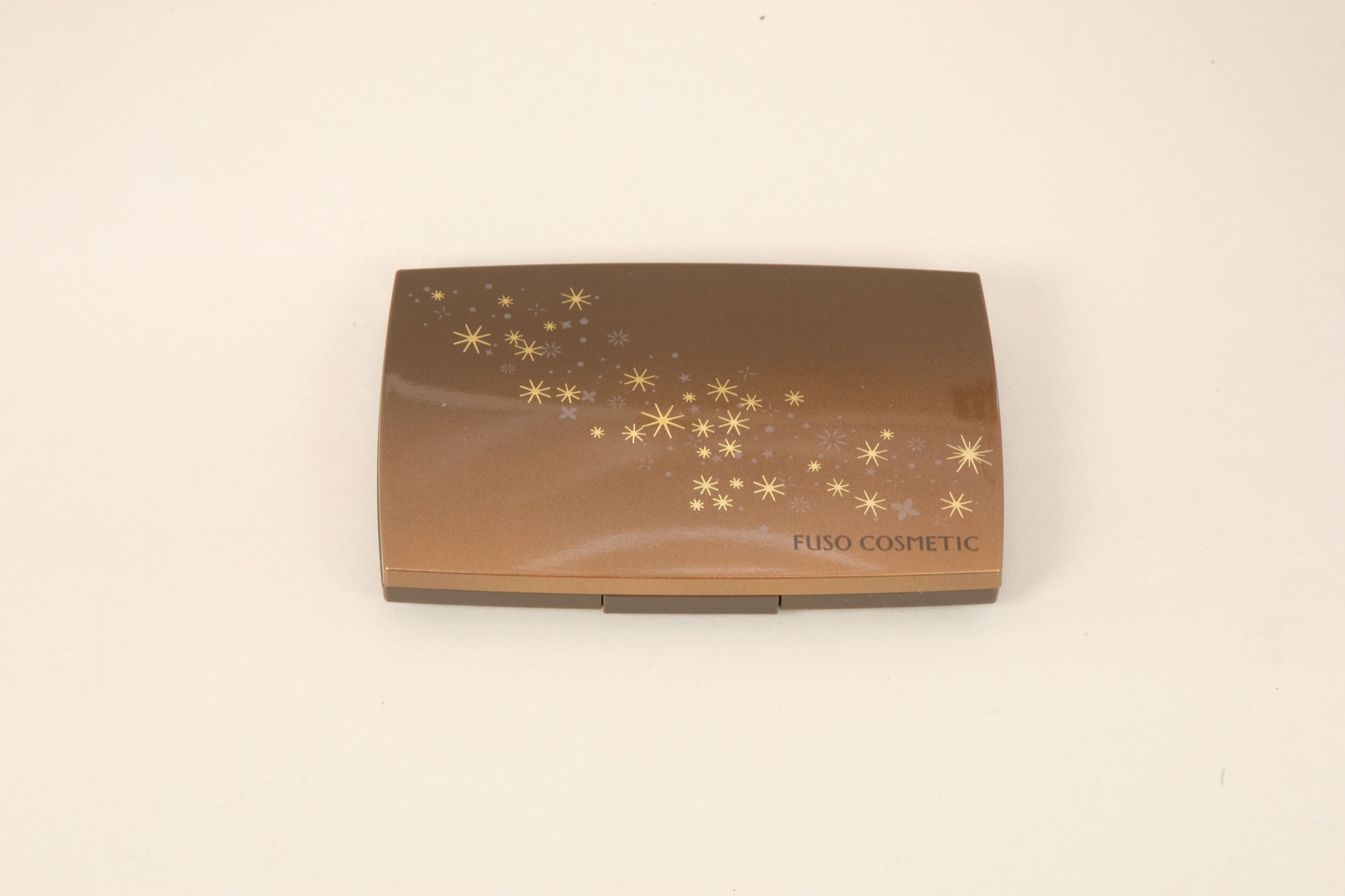 EPパクトケース（茶）四角のパウダーファンデーション エモリエントパウダー スポットファンデーション 用