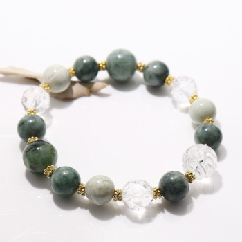 糸魚川翡翠×龍神ブレスレット／Special Edition(1点もの