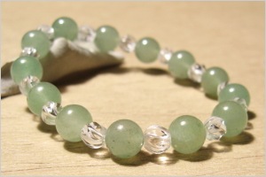 グリーンアベンチュリン幸運ブレスレット｜パワーストーン