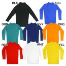 【ネコポス送料無料 ジュニア】アールズコート Earls Court 裏起毛 ハイネックインナー ECJ-08 スポーツ インナーシャツ 長袖 チーム対応 子供用|JR.サッカーウェア・フットサルウェ