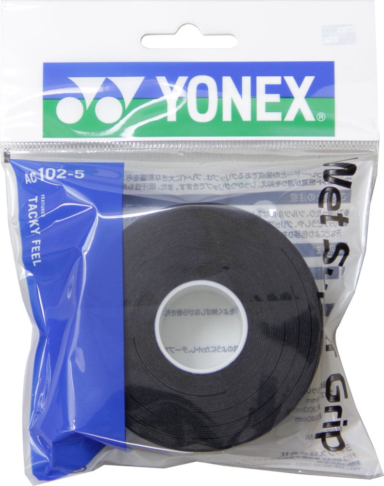 ヨネックス YONEX ウエットスーパーグリップ ツメカエ AC1025 007 ブラック