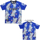 ゴル gol. フタバスポーツ別注 昇華 プラクティスシャツ 半袖 G142-572 プラシャツ 練習着 ブルー 青 メンズ|サッカーウェア・フットサルウェア|サッカー
