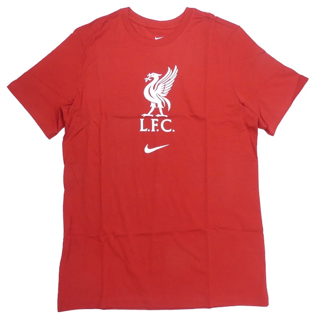 リバプールFC LFC Tシャツ CZ8182-657 ロゴTee カジュアル 半袖 普段着 レッド 赤 ナイキ NIKE