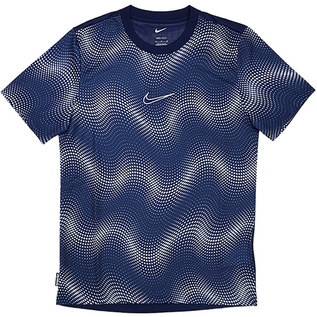 ナイキ NIKE Dri-FIT アカデミー ショートスリーブ サッカートップ DA5571-100 プラシャツ 半袖 練習着 ブルー 青