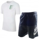 ナイキ NIKE 上下セット Tシャツ ハーフパンツ CT6465-CJ4353 半袖シャツ ショートパンツ 部屋着 移動着 ジム トレーニングウェア|メンズ一般アパレル|スポーツアパレル