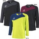 【ジュニア】アンブロ umbro L/S 杢プラシャツ UUJSJB52 プラクティスシャツ 長袖 練習着 子供用|JR.サッカーウェア・フットサルウェア|サッカー