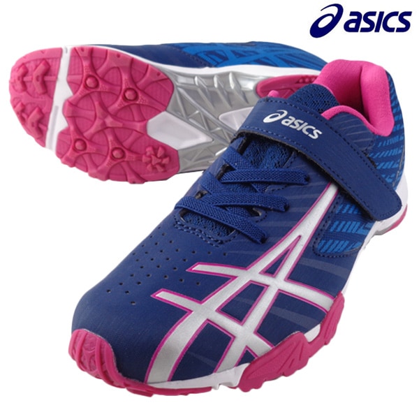 アシックス asics レーザービーム SG-MG 1154A114-400 ジュニア ランニングシューズ マジックテープ ベルクロ 運動靴 スニーカー ランニング 子供 キッズ