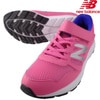 ニューバランス NB YT570 YT570-CRB ジュニア ランニングシューズ マジックテープ ベルクロ 運動靴 スニーカー ランニング 子供 キッズ ピンク|ジュニアシューズ|ランニング