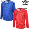 アンブロ umbro ジュニア  長袖 プラクティスシャツ UUJQJB56  子ども用 練習着 少年団 クラブ ロンT トレーニングウェア|ジュニアアパレル|スポーツアパレル