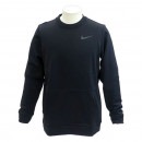 ナイキ NIKE 裏起毛 サーマ トレーニングクルー CU7272-010 スウェット トレーナー 長袖  ブラック 黒|サッカーウェア・フットサルウェア|サッカー