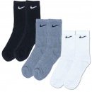 ナイキ NIKE 3P エブリデイ クッション クルー ソックス SX7664-964 ストッキング ショートソックス 3足組 メンズ 25-27cm 27-29cm|サッカーソックス|サッカー