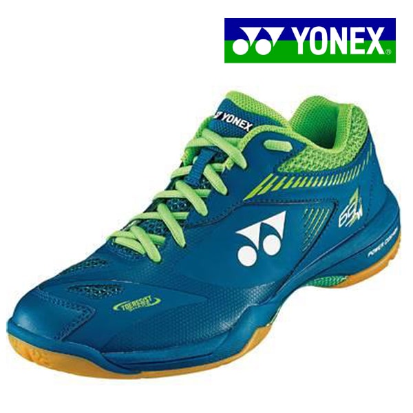 ヨネックス YONEX パワークッション 65Z2W SHB65Z2W-323 メンズ バドミントンシューズ 4E幅 ワイド ブルー 青