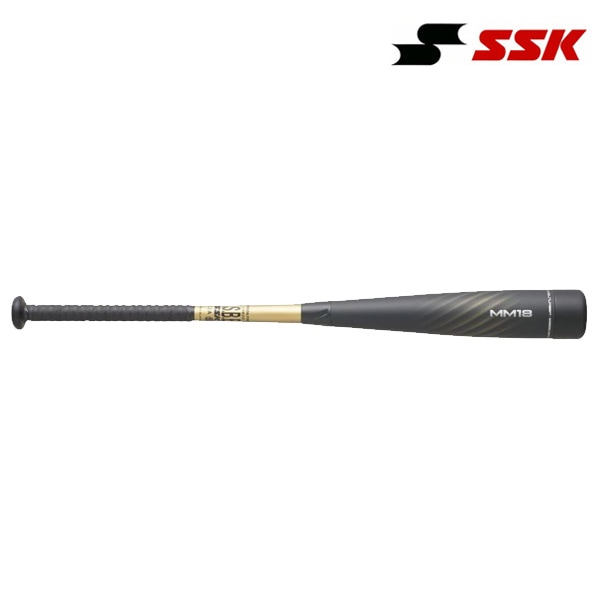 エスエスケイ SSK 少年軟式用バット 野球 ジュニア MM18ミドル SBB5039MD ジュニア 少年野球 軟式野球 打者 子供用 キッズ 野球 バット