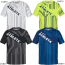 【ジュニア】アスレタ ATHLETA グラフィックプラシャツ 2S 02368J プラクティスシャツ 半袖 練習着 子供用|JR.サッカーウェア・フットサルウェア|サッカー