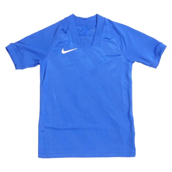 【ジュニア】 ナイキ NIKE Dri-FIT チャレンジ 3 ユニフォーム BV6738-463 半袖 プラクティスシャツ 練習着 ブルー 子供用