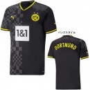 ドルトムント 2022-23 BVB アウェイ レプリカユニフォーム 765884-02 半袖 ブラック プーマ PUMA|サッカーウェア・フットサルウェア|サッカー
