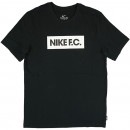 ナイキ NIKE F.C. Tシャツ DR7732-010 カジュアル ロゴ Tシャツ ナイキエフシー ブラック|サッカーウェア・フットサルウェア|サッカー