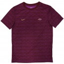 【ジュニア】ナイキ NIKE キリアン エムバペ Dri-FIT サッカートップ DQ8890-638 プラシャツ 半袖 練習着 ダークレッド 子供用|JR.サッカーウェア・フットサルウェア|サッカー