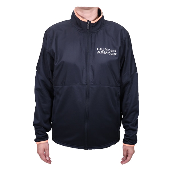 ジャージジャケット メンズ アンダーアーマー UA 冬用ニット ジャケット 1375912 ウィンドブレーカージャケット フード付き
