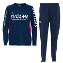 スボルメ SVOLME チームモビライト クルートップ ユーティリティパンツ 上下セット 18-02201-02902 ピステ セットアップ 練習着 メンズ|サッカーウェア・フットサルウェア|サッカー