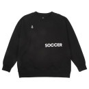 サッカージャンキー soccer junky Bella donna+4 ストレッチDrySWEATルーズシルエットクルーネック SJ22D43 スウェットシャツ メンズ|サッカーウェア・フットサルウ