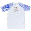 【ネコポス送料無料】 【ジュニア】ナイキ NIKE YTH DRI-FIT CR7 S/S トップ DV3122-100 プラクティスシャツ 半袖 練習着 ホワイト|JR.サッカーウェア・フットサルウ