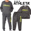 【ジュニア】 アスレタ ATHLETA スウェット 上下セット fTB-23J クルーネック トレーナー ロングパンツ スウェットスーツ 子供用|JR.サッカーウェア・フットサルウェア|サッカー