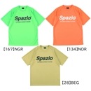 【ネコポス送料無料】 スパッツィオ SPAZIO 全胸ロゴ プラシャツ GE0781-28 プラクティスシャツ Tシャツ 練習着 メンズ ベージュ|サッカーウェア・フットサルウェア|サッカー
