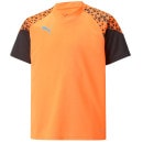 【ネコポス送料無料】 【ジュニア】プーマ PUMA INDIVIDUALCUP トレーニング 半袖 シャツ 658682 プラシャツ 練習着 ウルトラオレンジ 子供用|JR.サッカーウェア・フットサル