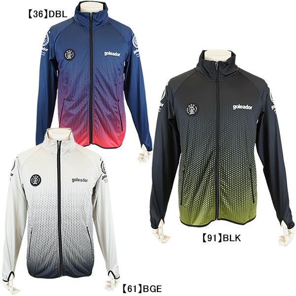 goleador 長袖シャツ　長袖ジップ　ジャージ　新品　サッカー　フットサル goleador 長袖シャツ 長袖ジップ ジャージ 新品 goleador