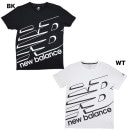 【ネコポス送料無料】ニューバランス Tenacity ビッグロゴ ショートスリーブTシャツ メンズ 半袖 プラクティスシャツ プラシャツ 速乾性 トレーニング AMT31078|メンズ一般アパレル|ス