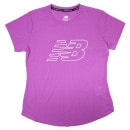 【ネコポス送料無料】ニューバランス AccelerateグラフィックショートスリーブTシャツ レディース 半袖Tシャツ ランニング プラシャツ スポーツウェア AWT23224|レディース一般アパレル