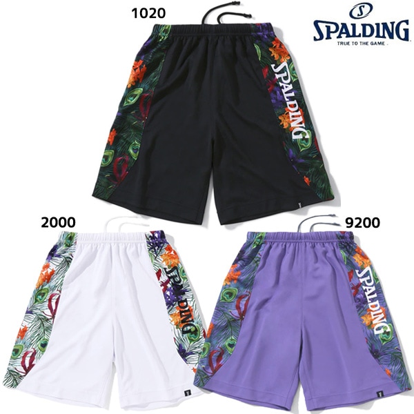 スポルティング SPALDING メンズ レディース バスケットボール ハーフパンツ トロピクスサイド23SS SJP23051 練習着