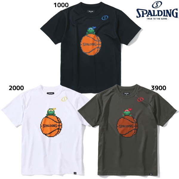 【ネコポス送料無料】スポルティング SPALDING ジュニア バスケットボール 半袖 Tシャツ タートルズウィズバスケ23SS SJT23059T 練習着