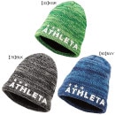 【ネコポス送料無料】 アスレタ ATHLETA 裏フリース ウォームニットキャップ 05222 ニット帽 防寒 フリーサイズ|ウェアアクセサリー|サッカー