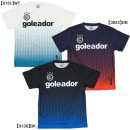 【ジュニア】ゴレアドール goleador  昇華グラデーションドット プラTシャツ G-440-4J プラシャツ 練習着 子供用|JR.サッカーウェア・フットサルウェア|サッカー