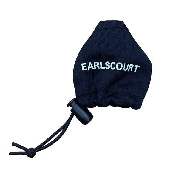 アールズコート Earls Court ホイッスルカバー EC-A049 審判用品 笛 飛沫防止 ブラック