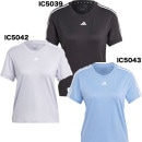 【ネコポス送料無料】アディダス adidas W TR-ES 3S Tシャツ レディース プラクティスシャツ 半袖 プラシャツ BUT04|レディース一般アパレル|スポーツアパレル