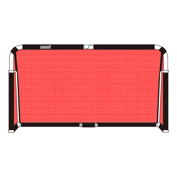 【メーカー取寄せ商品】フットボールギア footballgear クレイジーゴールプロ 190×105 MGX2010-RED ミニゴール トレーニング用品 レッド