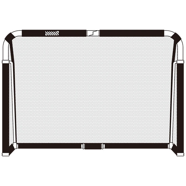 【メーカー取寄せ商品】フットボールギア footballgear クレイジーゴールラージ 165×115 MGX-1611-WHT ミニゴール トレーニング用品 ホワイト