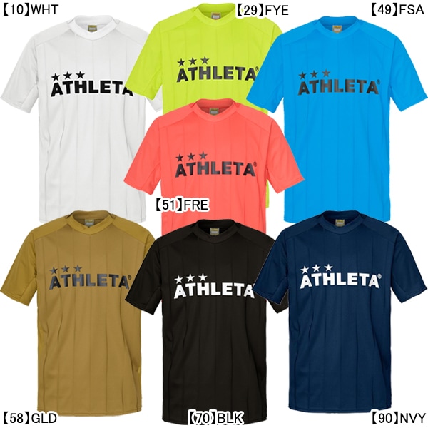 【ネコポス送料無料】【ジュニア】 アスレタ ATHLETA プラクティスシャツ 02389J プラシャツ Tシャツ 練習着 子供用